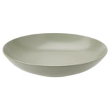 FÄRGKLAR Serving bowl, matt green, 30 cm