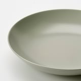 FÄRGKLAR Serving bowl, matt green, 30 cm