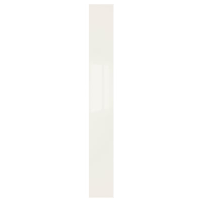 FARDAL door with hinges, high-gloss white, 25x229 cm - IKEA