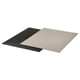 FINFÖRDELA Bendable chopping board, black/dark grey-beige, 28x36 cm