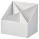 Option: FJÄDERHARV Desk organiser, white, 16x16 cm