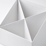 FJÄDERHARV Desk organiser, white, 16x16 cm