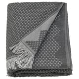FJÄLLSTARR Bath sheet, dark grey, 100x150 cm