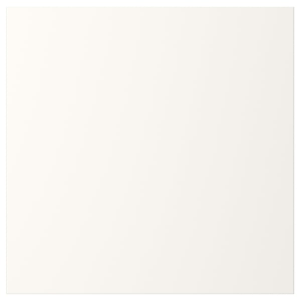 FONNES Door with soft closing hinges, white, 60x60 cm