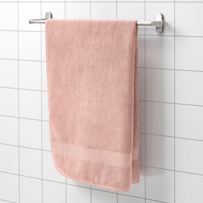 FREDRIKSJÖN Bath sheet, light pink, 100x150 cm