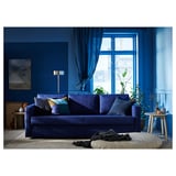 FRIHETEN 3-seat sofa-bed, Skiftebo blue