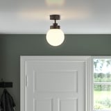 FRIHULT Ceiling lamp, black