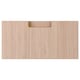 Option: FRÖJERED Drawer front, light bamboo, 40x20 cm