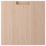 FRÖJERED Drawer front, light bamboo, 40x40 cm