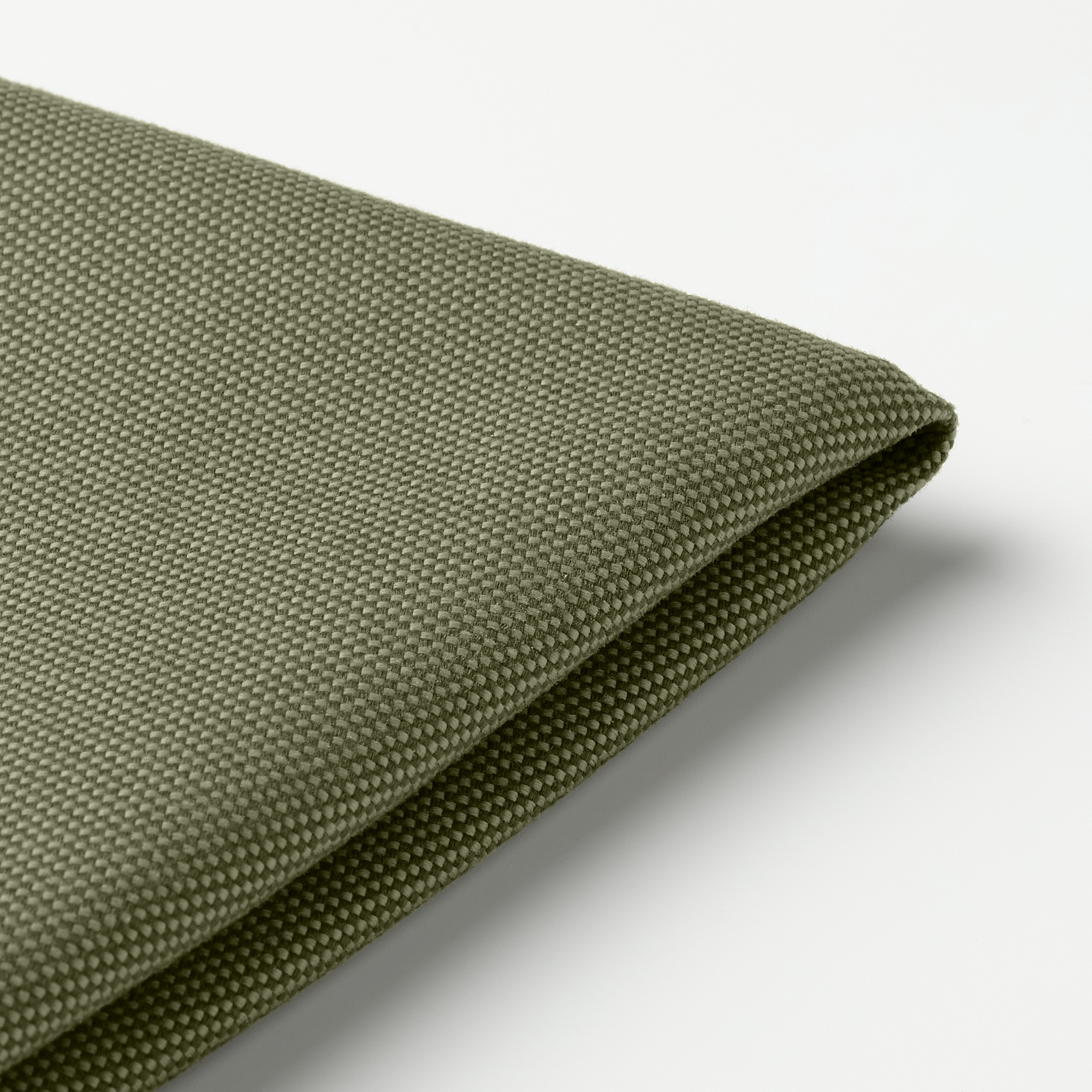FRÖSÖN Cover for chair cushion, outdoor/dark beige-green, 35 cm