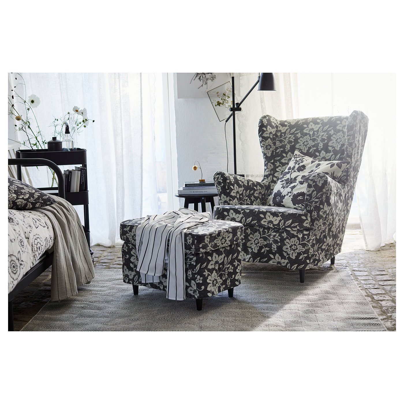 IKEA GÅNGVÄG ゴーングヴェグ ラグ 170cm*240cm GÅNGVÄG rug, flatwoven, grey, 170x240 cm - IKEA