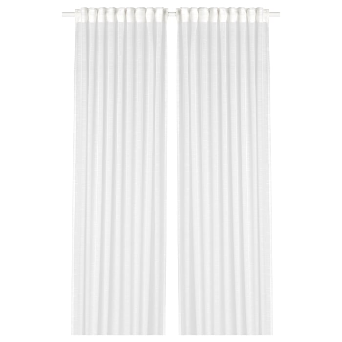 Buy GJERTRUD Sheer Curtains, White Online Egypt IKEA