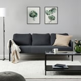 GLOSTAD 3-seat sofa, Knisa dark grey