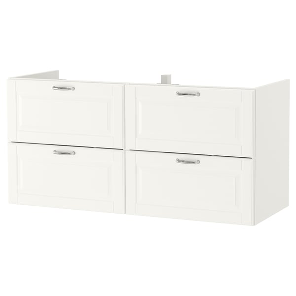 Godmorgon وحدة تخزين حمام 4 أدراج Kasjon أبيض Ikea