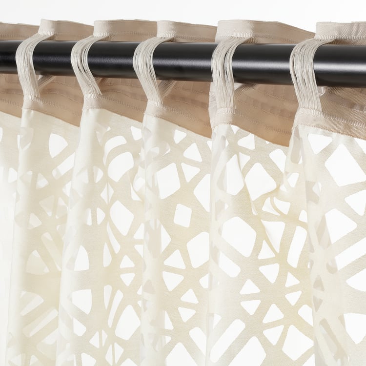 GOKVÄLLÅ curtain, offwhite, 145x300 cm IKEA