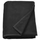 Option: GULVIAL Bath sheet, black, 100x150 cm