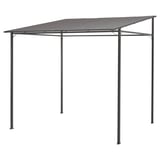 GUNNÖN Gazebo, dark grey/grey, 238x233 cm