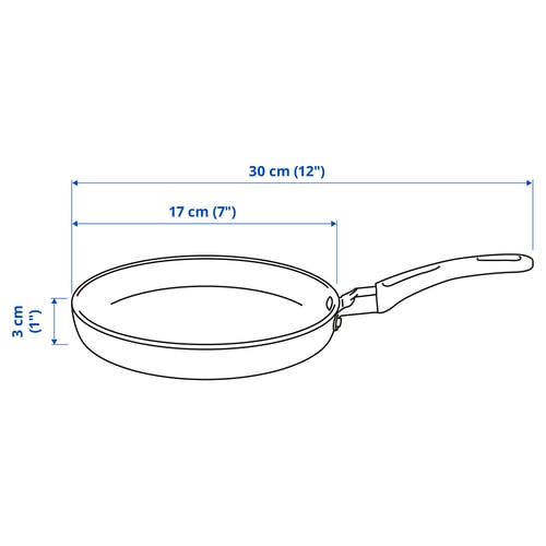 Illustration with measurements for the product: HEMLAGAD.