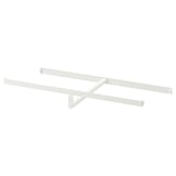 HJÄLPA Clothes rail, white, 60x40 cm