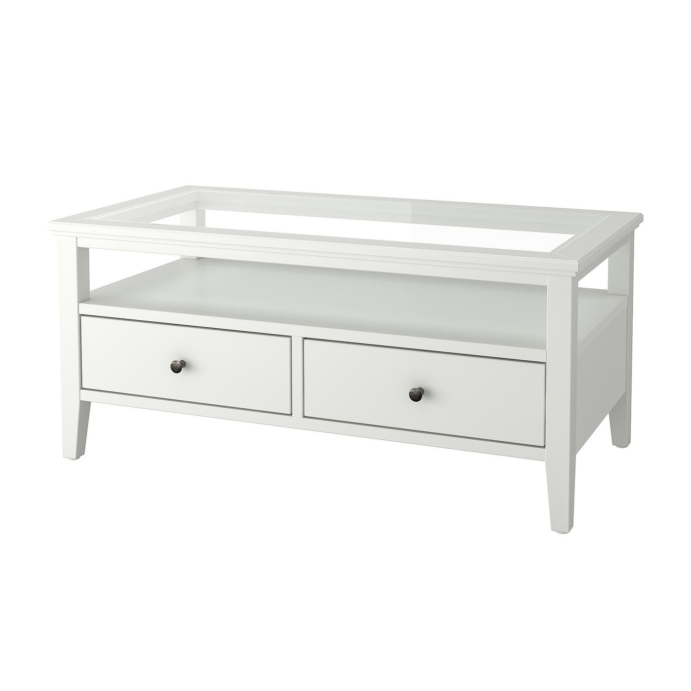IDANÄS coffee table, white, 107x55 cm - IKEA