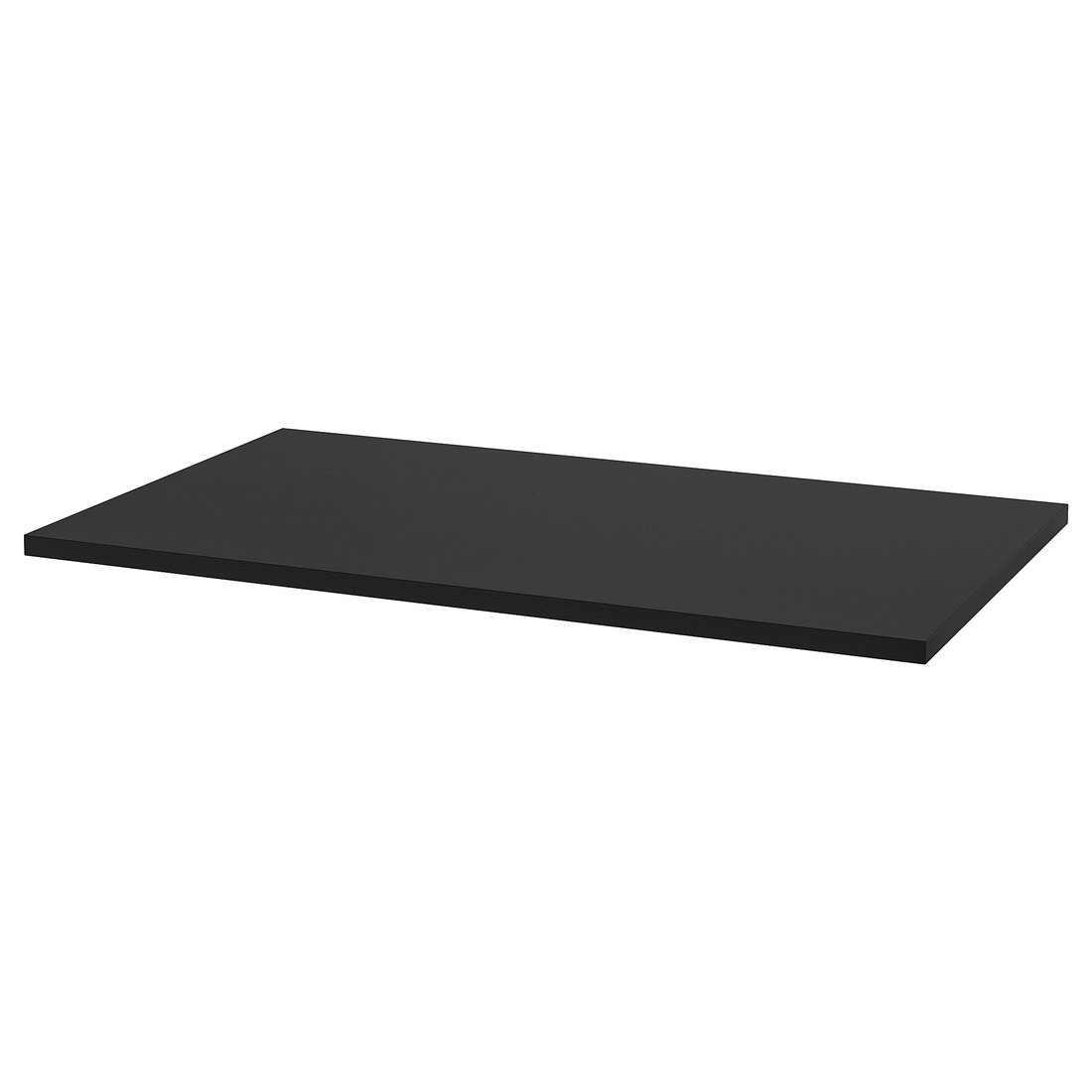IDÅSEN Table top, black, 120x70 cm IKEA