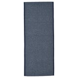 IDROTTSPLATS Rug, flatwoven, blue, 80x200 cm