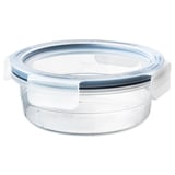 IKEA 365+ Food container with lid, round/plastic, 450 ml