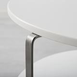 IMFORS Coffee table, white, 80 cm