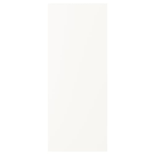 JÄRNBODA white kitchen cover panel, rectangular, galvanised steel with powder coating. Finish exposed cabinet sides, durable and easy to clean.