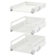 JÄRNBODA Drawer, white, 40x60 cm