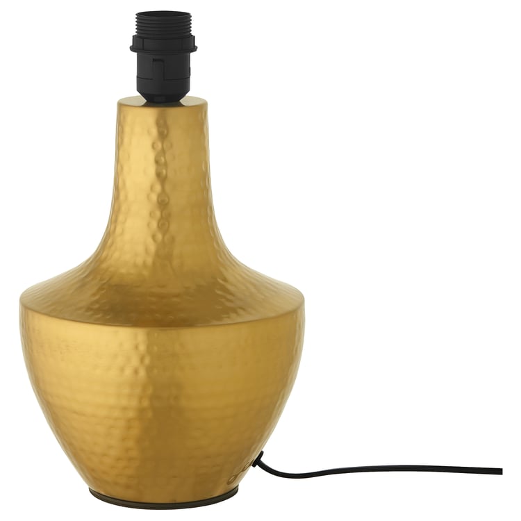KASTVIND قاعدة مصباح طاولة, لون نحاسي, 35 سم IKEA KASTVIND قاعدة مصباح طاولة, لون نحاسي, 35 سم IKEA