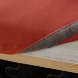 KLIPPAN Cover for 2-seat sofa, Vissle red/orange