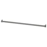 KOMPLEMENT Clothes rail, dark grey, 100 cm