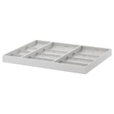 KOMPLEMENT Insert for pull-out tray, light grey, 75x58 cm