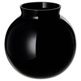 KONSTFULL Vase, black, 10 cm