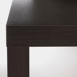 LACK Side table, black-brown, 55x55 cm