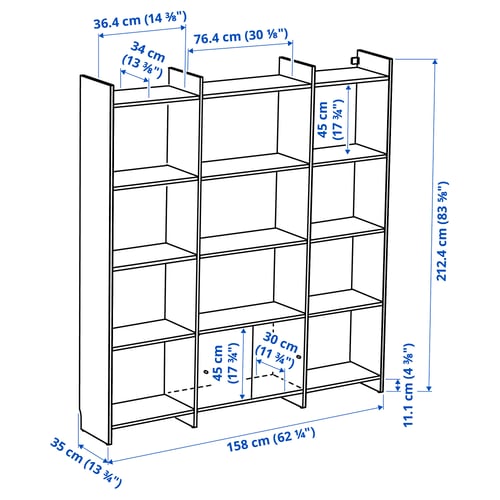 Illustration with measurements for the product: LÅDMAKARE.