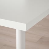 LAGKAPTEN / OLOV Desk, white, 120x60 cm