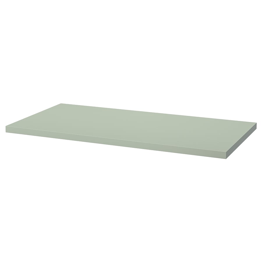 LAGKAPTEN Table top, light green, 120x60 cm IKEA