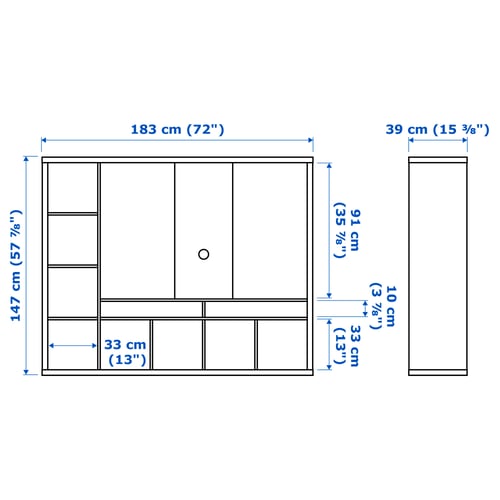 Illustration with measurements for the product: LAPPLAND.