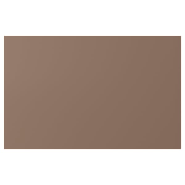 LAPPVIKEN Door/drawer front, light grey-brown, 60x38 cm
