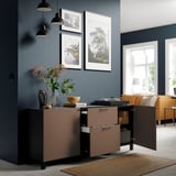 LAPPVIKEN Drawer front, light grey-brown, 60x26 cm