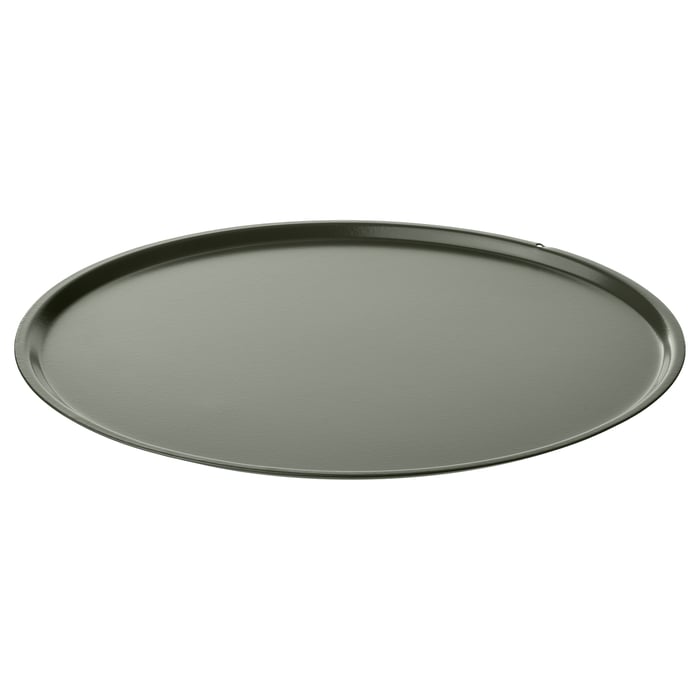 LINDRANDE Candle dish, deep green, 22 cm IKEA