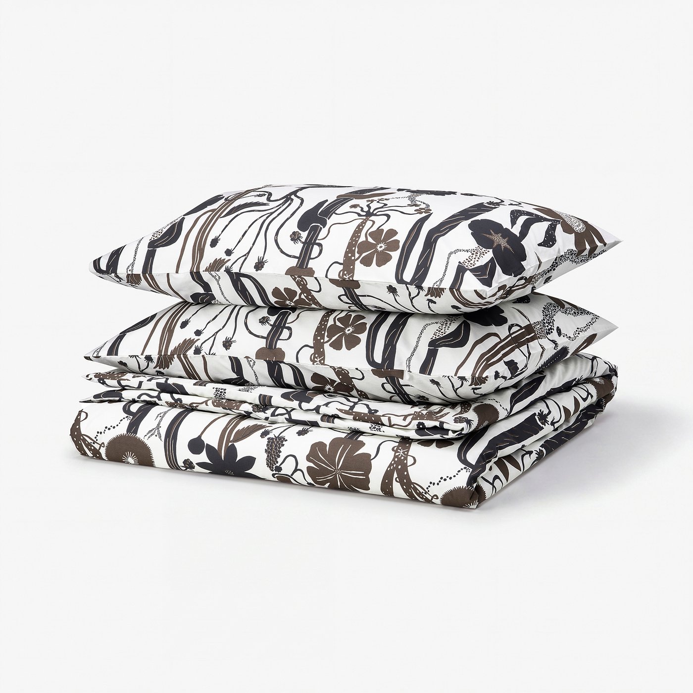LUNDSKAFTING Duvet cover and 2 pillowcases