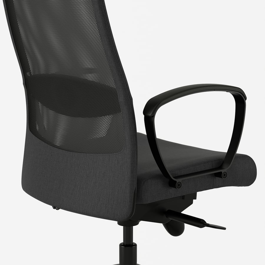 MARKUS office chair, Vissle dark grey, Medium - IKEA