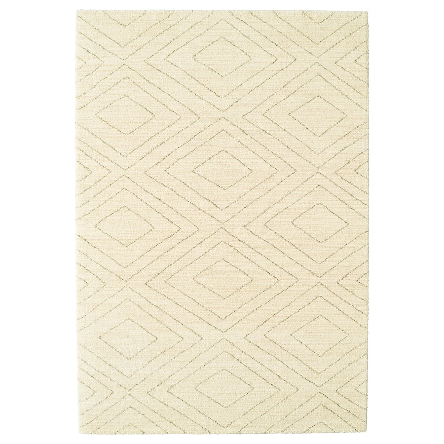 MARSTRUP rug, low pile, beige, 160x230 cm IKEA