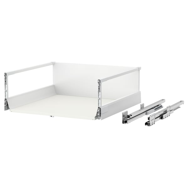 MAXIMERA Drawer, high, white, 60x60 cm