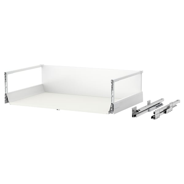 MAXIMERA Drawer, high, white, 80x45 cm