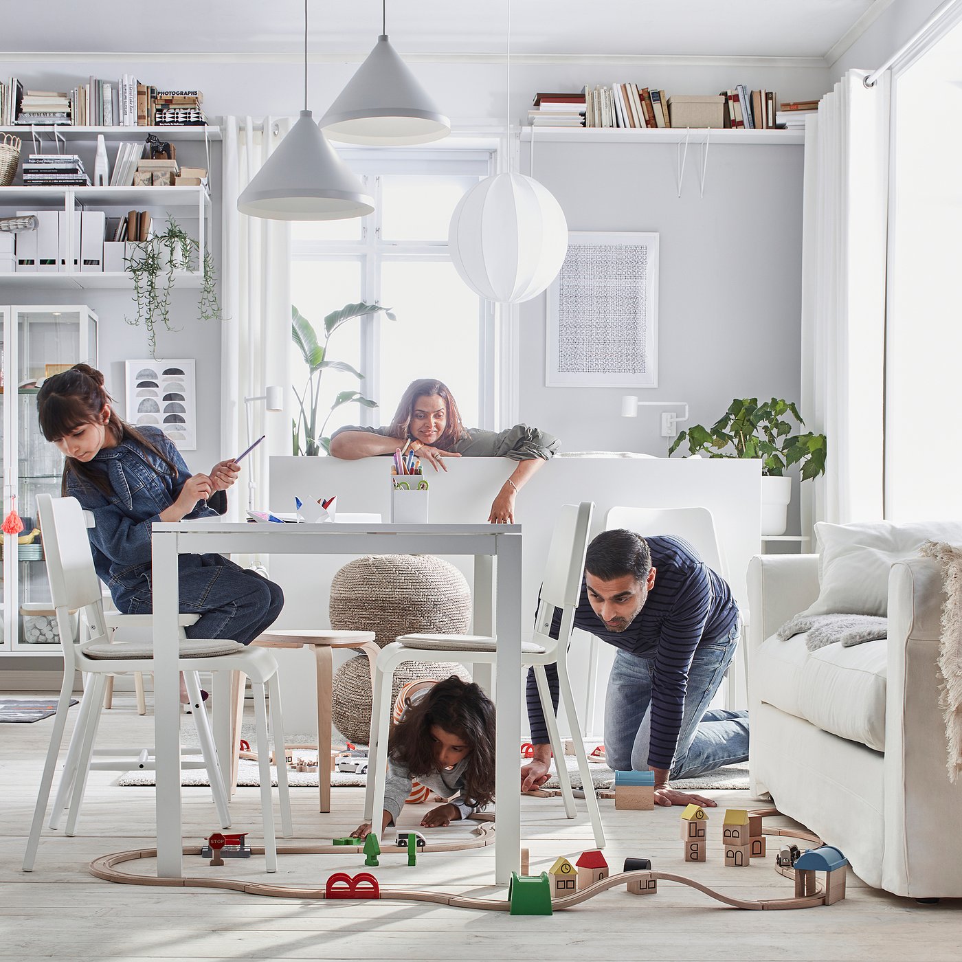MELLTORP table, white, 125x75 cm - IKEA