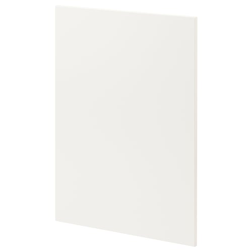 METOD kitchen panel, white, square, smooth.
